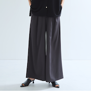 タックフレアパンツ≪手洗い可能≫
