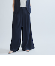 タックフレアパンツ≪手洗い可能≫