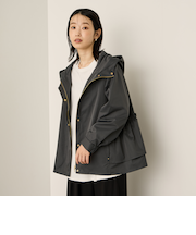 NANOTEXバックギャザーマウンテンパーカー