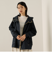 NANOTEXバックギャザーマウンテンパーカー