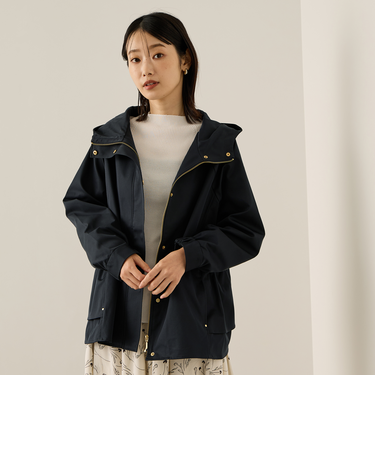 NANOTEXバックギャザーマウンテンパーカー
