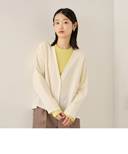 ≪日本製≫　ドライカルゼTEXカーディガン≪手洗い可能≫