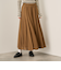 フローイングウールサーキュラースカート