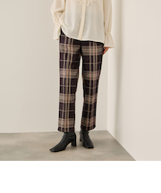 ブラッシュバックストレッチイージーパンツ≪洗濯機で洗える≫