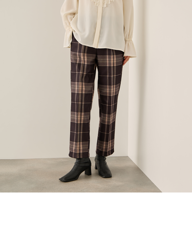 ブラッシュバックストレッチイージーパンツ≪洗濯機で洗える≫