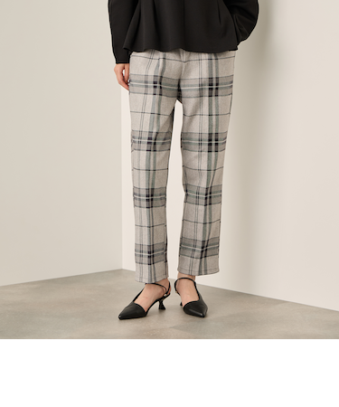 ブラッシュバックストレッチイージーパンツ≪洗濯機で洗える≫