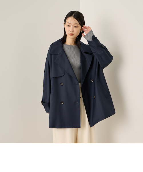 green label relaxing テントラインミドルコート トレンチ UNITED