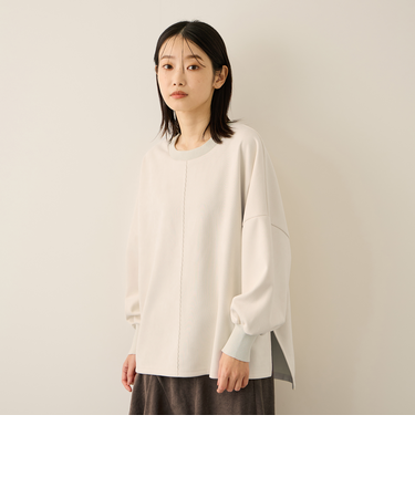 スウェードタッチダンボールプルオーバー≪手洗い可能≫