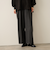 ウールライクストレッチ2タックパンツ≪手洗い可能≫