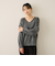 ウール混Vネックニットプルオーバー≪手洗い可能≫