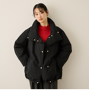 ステッチレスファイバーダウンジャケット