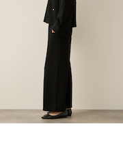 フリースバックダンボールワイドパンツ≪手洗い可能≫