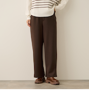 フリースバックダンボールワイドパンツ≪手洗い可能≫