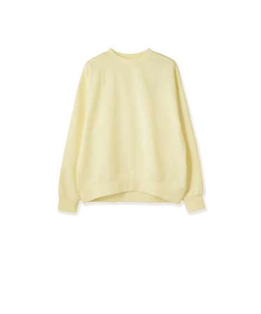 オーバーサイズダブルフェイスプルオーバー