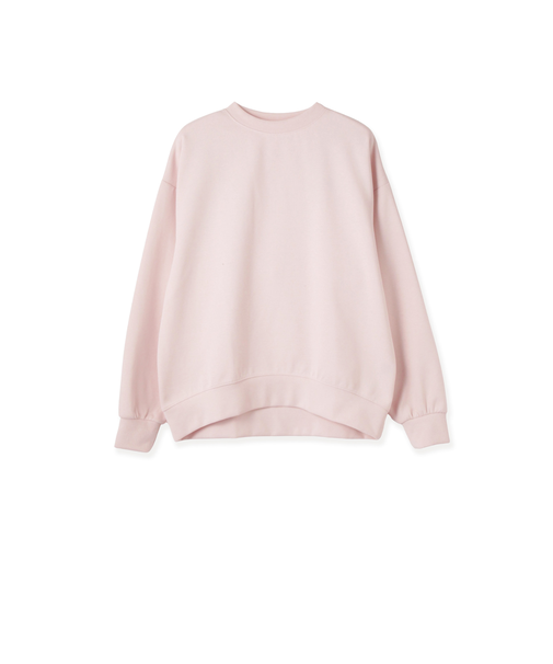 オーバーサイズダブルフェイスプルオーバー