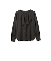 ヴィンテージツイルビッグカラーブラウス