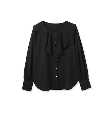 ヴィンテージツイルビッグカラーブラウス