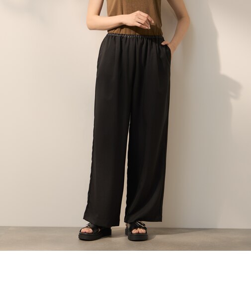 ナチュレッチコンフォートワイドパンツ