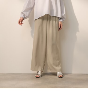 ナチュレッチコンフォートワイドパンツ