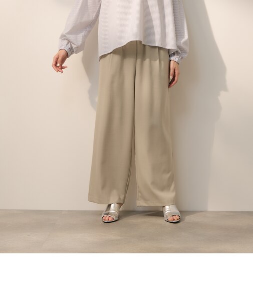 ナチュレッチコンフォートワイドパンツ