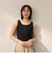 コードダブルニットヘンリーN/Sカットソー