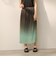 シフォングラデーションプリーツスカート