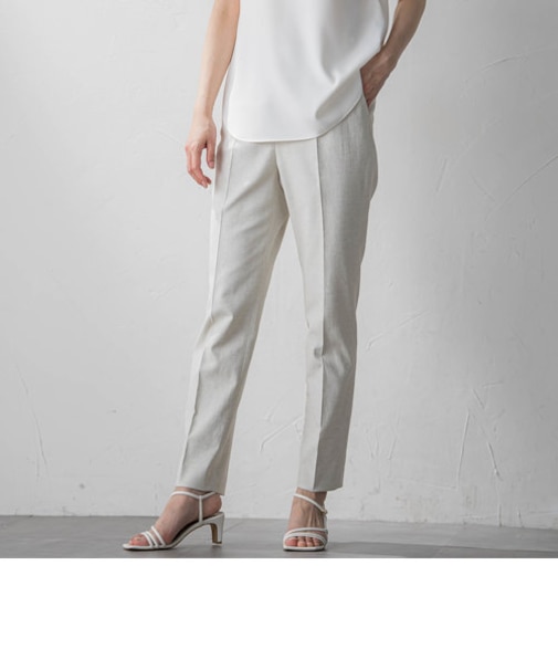 【新色追加】シェルタリングドライオックステーパードパンツ≪洗濯機で洗える≫