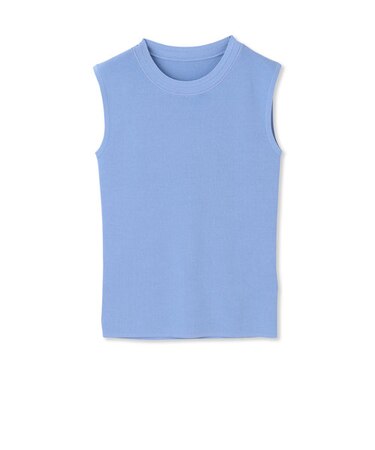 ソウバリノースリーブニット