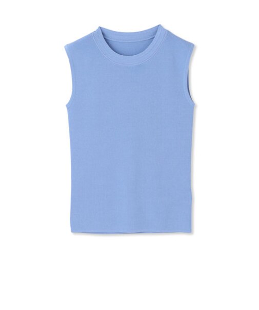 ソウバリノースリーブニット