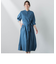 【WEB限定】【新色追加】【11号あり】ベルト付きドライタッチワンピース≪接触冷感/洗濯機で洗える≫