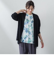 着流しシアーカーディガン≪手洗い可能≫