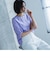 Sophiaコットン袖タックカットソー≪洗濯機で洗える≫