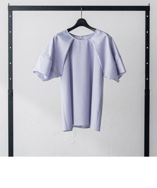 【WEB＆一部店舗限定】ランタンスリーブブラウス≪洗濯機で洗える≫