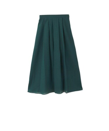 オーガンジーリップルスカート≪洗濯機で洗える≫