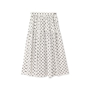 シアードットサーキュラースカート≪洗濯機で洗える≫