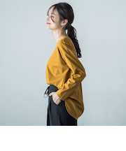 【WEB限定】UVスムースカットソー≪洗濯機で洗える≫