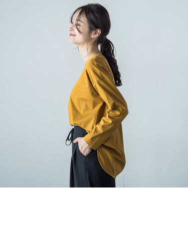 【WEB限定】UVスムースカットソー≪洗濯機で洗える≫