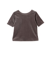 【WEB＆一部店舗限定】シアーベロアバックシャンカットソー