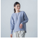 【WEB限定】袖ボタンガーターニット≪手洗い可能≫