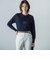 【WEB限定】クルーネックニットプルオーバー≪手洗い可能≫