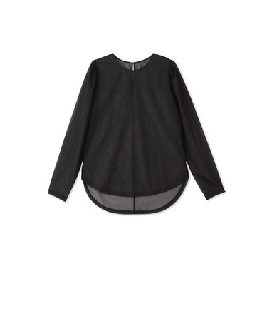 【WEB＆一部店舗限定】トリコットニュアンスシアーカットソー