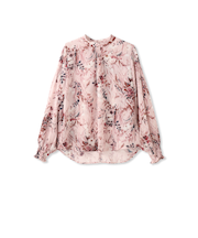 スタンドカラーブラウス≪手洗い可能≫