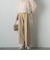 2WAYツイル配色ボタンパンツ≪洗濯機で洗える≫