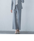 コンフォートストレートワイドパンツ≪洗濯機で洗える/セットアップ対応≫