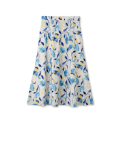 チューリッププリントスカート≪手洗い可能≫