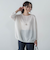 【WEB限定】和紙混ホールガーメントニット≪手洗い可能≫