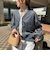 【WEB限定】ラメニットカーディガン≪手洗い可能≫