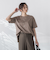 【WEB限定】【3サイズ】コットン汗じみ防止カットソー≪洗える/接触冷感≫