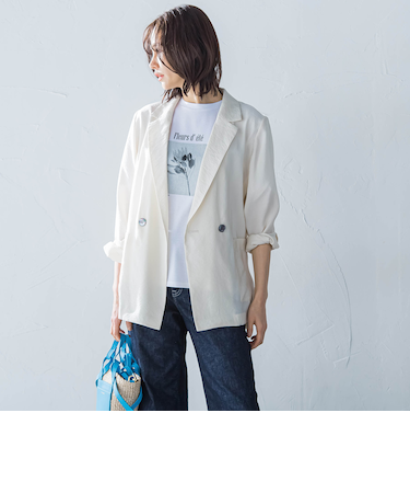 ライトシアージャケット≪手洗い可能≫