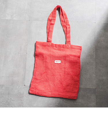 【WEB限定】【DELIY】LINEN RAMIE LENO WEAVE SHOULDER BAG